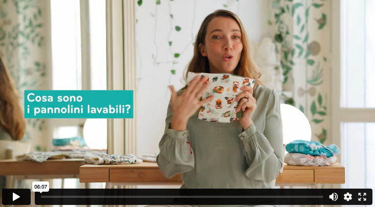 video Corso sui Pannolini Lavabili