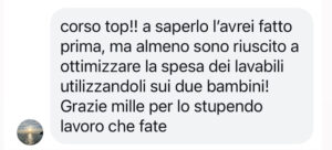 opinioni corso pannolini lavabili