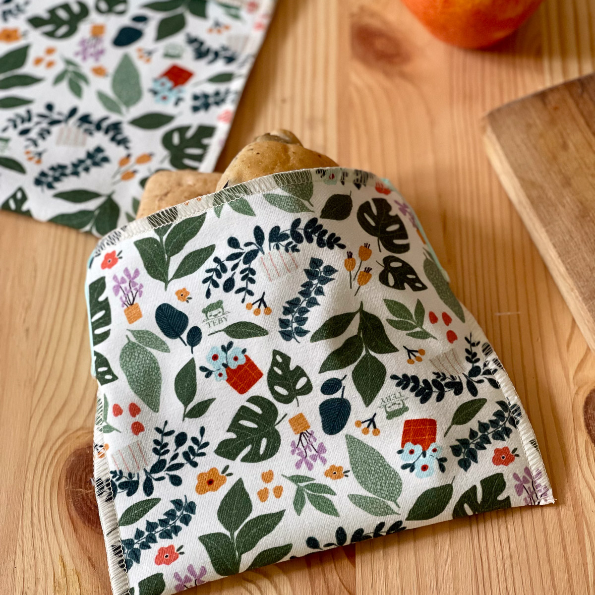 snack bag teby home love plants_9708 Porta merenda snack bag