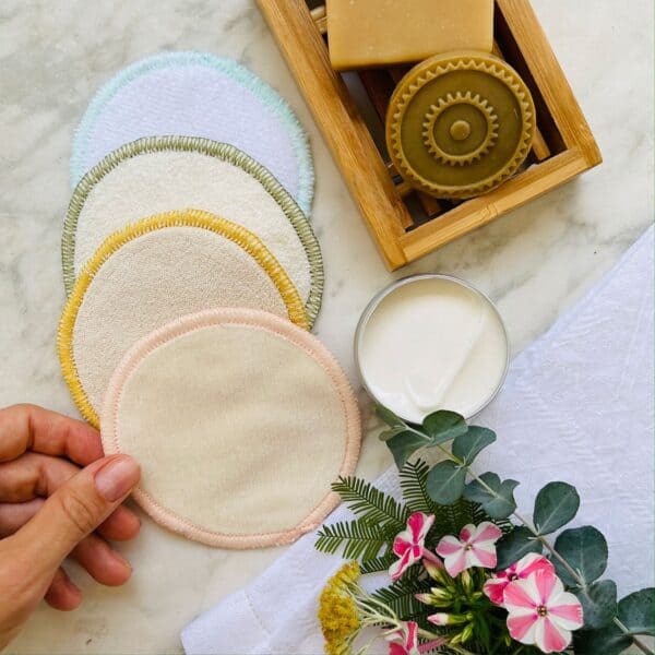 Washable make-up remover pads - Fabric mix kit