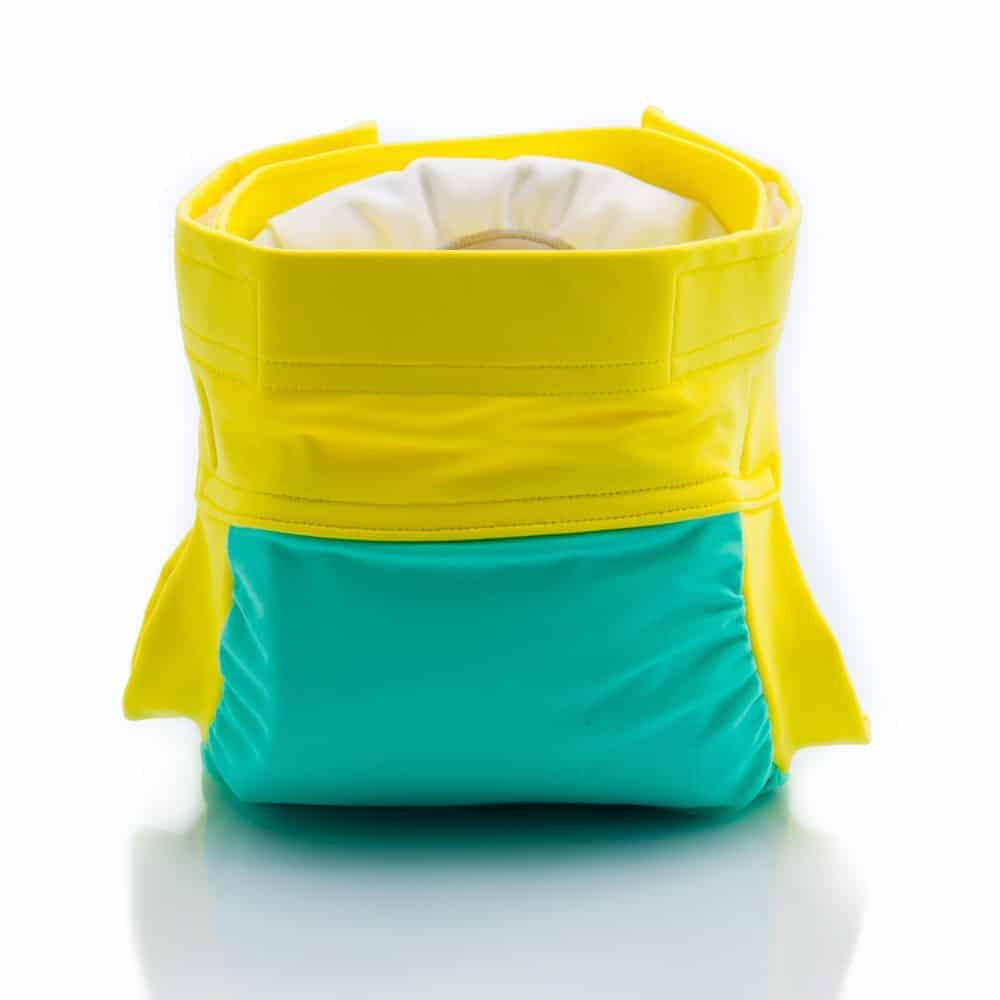 Soft Touch Pants - Mint and Lemon - Cloth Nappies