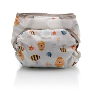 Cover for Fitted Nappies - Bee My World
