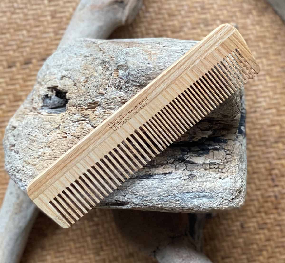 100% FSC® wood comb - Dense and very dense