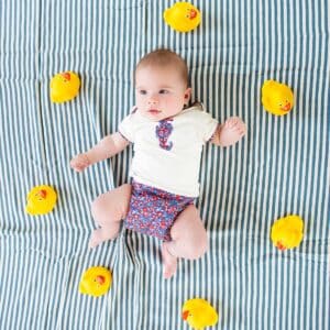 T-shirt UV protection for baby - Bloomy Field